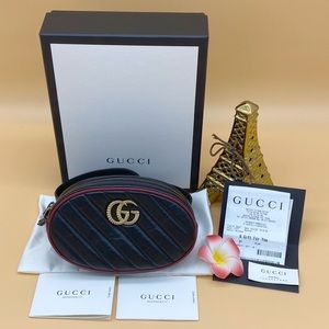 Marmont Gucci belt bag size 95